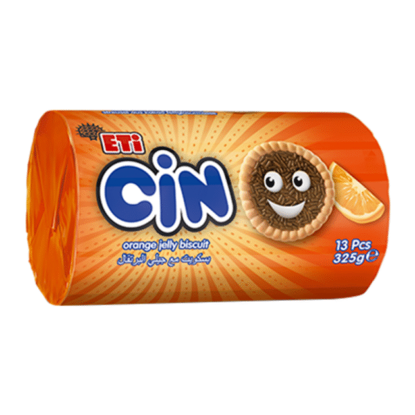 ETI CIN Orange jelly Biscuit 325g