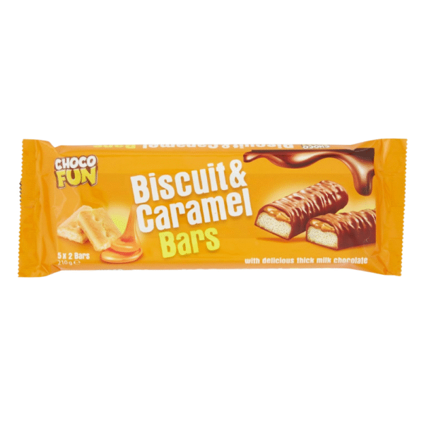 Ludwigs Choco Fun Biscuits & Caramel 5x42g