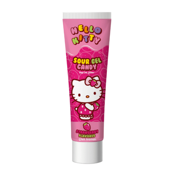 Hello Kitty Sour Gel Candy Strawberry Flavored 35g