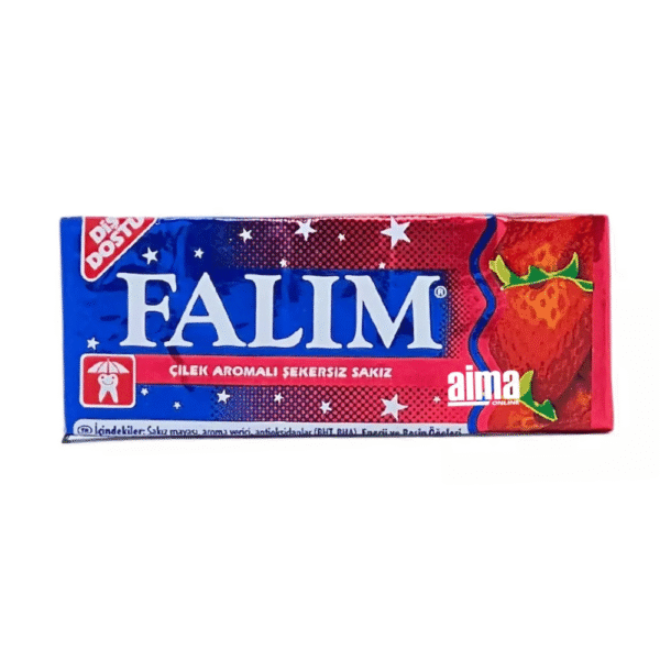 Falim Kaugummi Strawberry 7 g