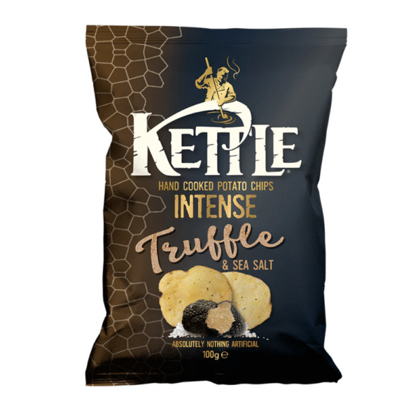 Kettle Hand Cooked Patato Chips Intense Truffle & Sea Salt100g