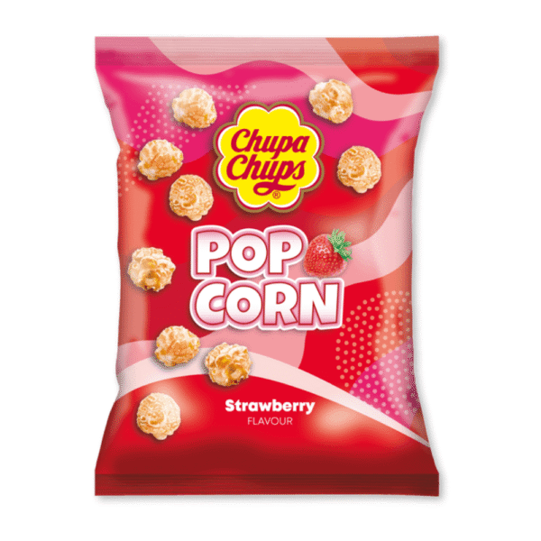 Chupa Chups Popcorn Erdbeere 90g