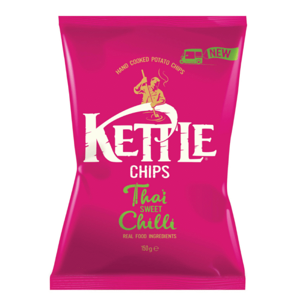 Kettle Hand Cooked Patato Chips Thai Seet Chilli 100g