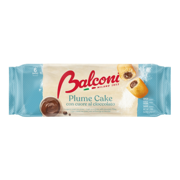 Balconi Plum Cake mit Schockolade 228g