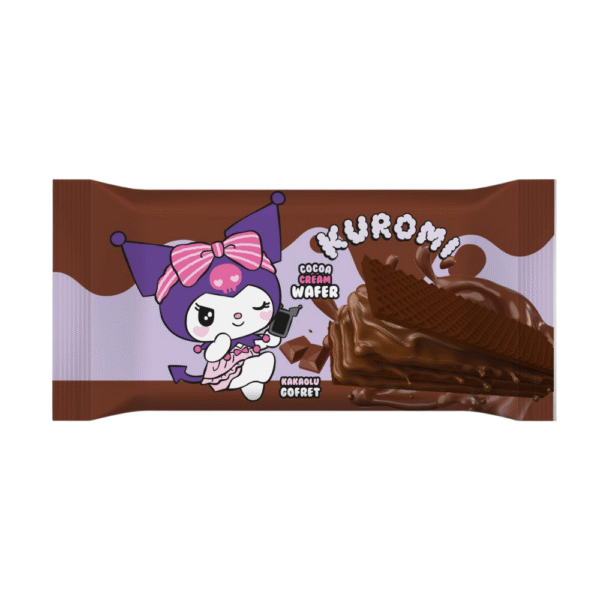 Kuromi Cocao Cream Wafer 40gr
