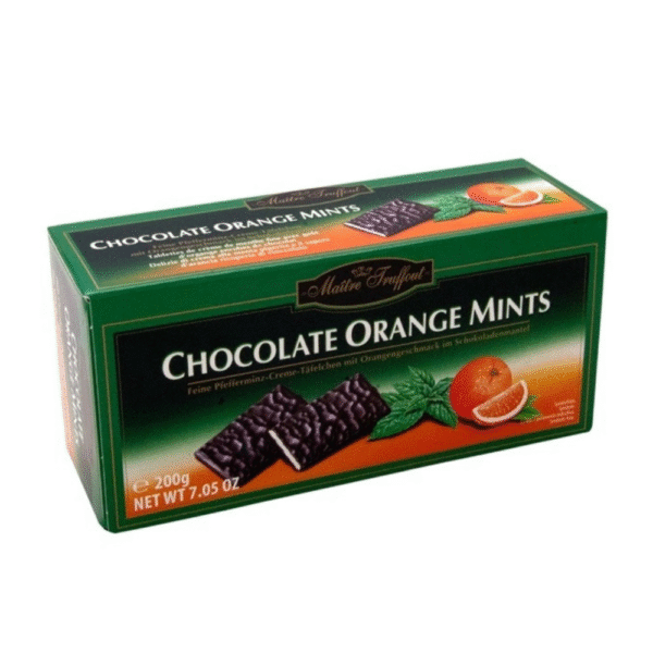 Maitre Truffout Chocolate Orange Mints 200g