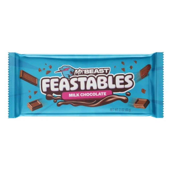 MrBEAST FEASTABLES MILK CHOCOLATE 60gr