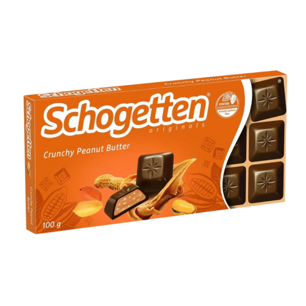 Schogetten Crunchy Peanut Butter 100g