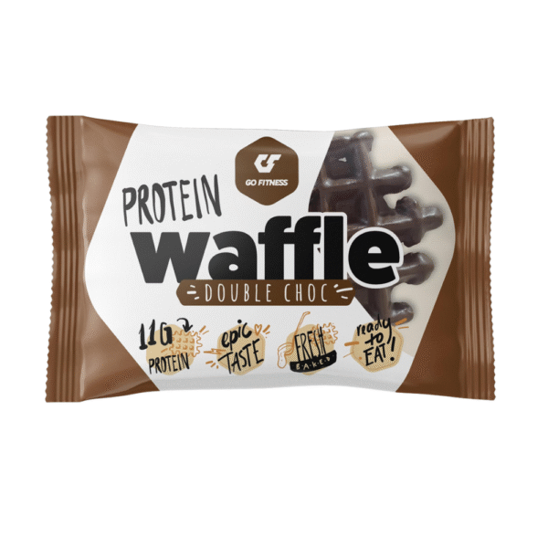 GO FITNESS Protein Waffle Double Choc 50gr