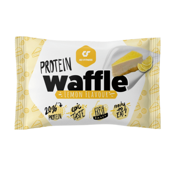 GO FITNESS Protein Waffle Lemon flavour  50gr