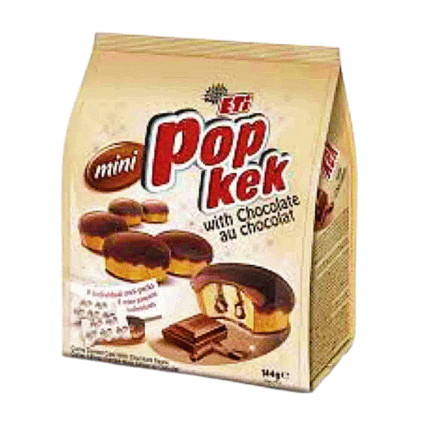 ETI Pop Kek with Chocolate 8 mini packs 144gr